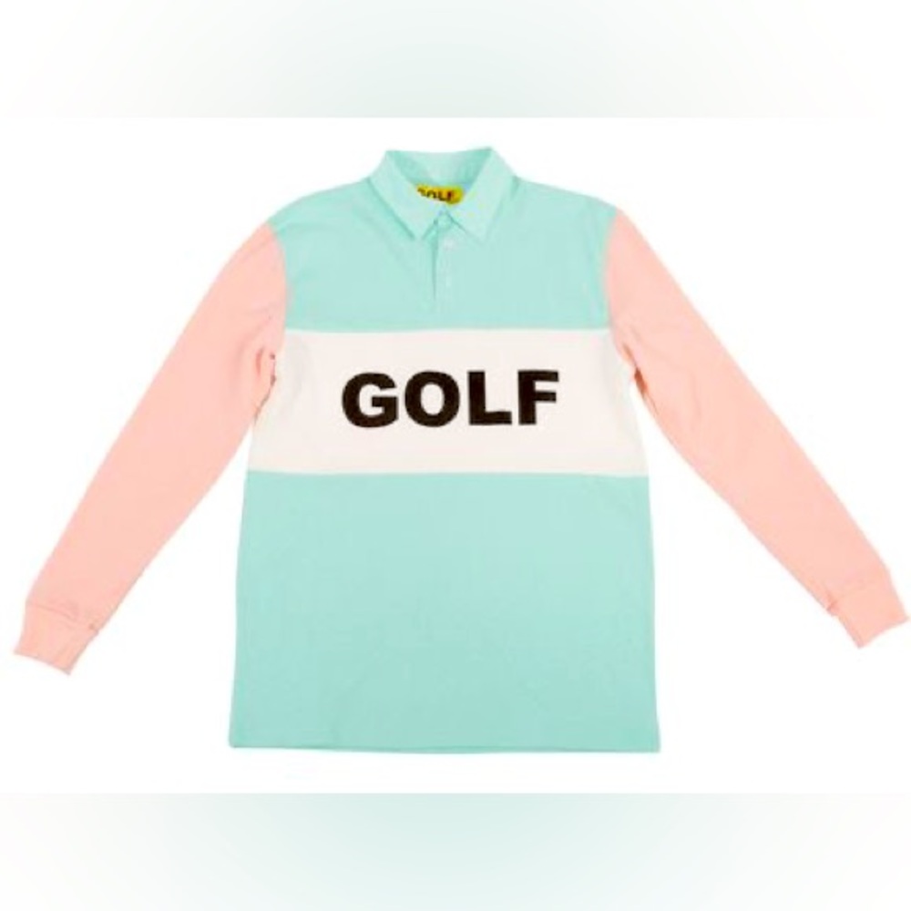 Golf Wang Rugby Shirt - Color Block (matching socks included)